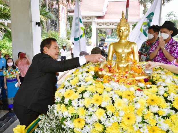 สืบสานประเพณีสงกรานต์ในรั้วนนทรี ประจำปี 2566