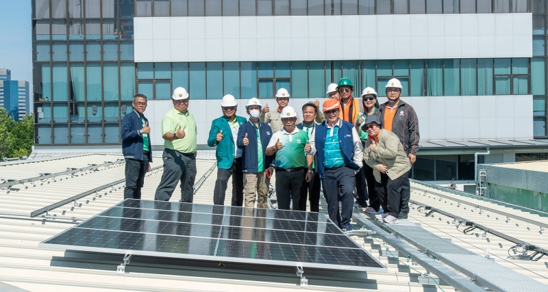 Solar Rooftop@KU Bangkhen ขับเคลื่อนนโยบายสร้างความเป็นกลางทางคาร์บอน 