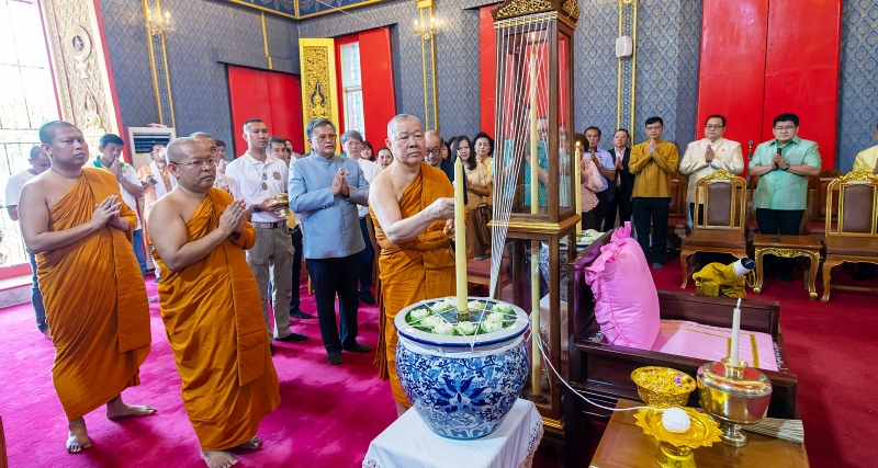 พิธีพุทธาภิเษก "พระพุทธปุญญเกษตราภิบาล" 