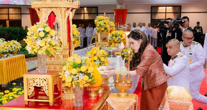 พิธีบำเพ็ญพระกุศล เนื่องในวันนวมินทรมหาราช 