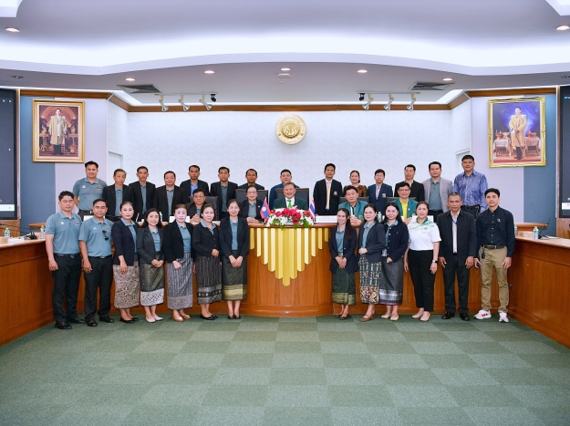 ต้อนรับคณะจากมหาวิทยาลัยจำปาสัก สปป.ลาว