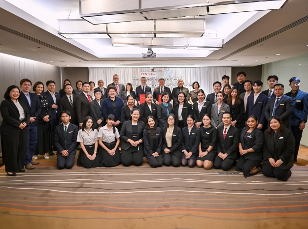 พิธีลงนามระหว่างโรงแรมและรีสอร์ทในเครือเซ็นทารา กับ มก.